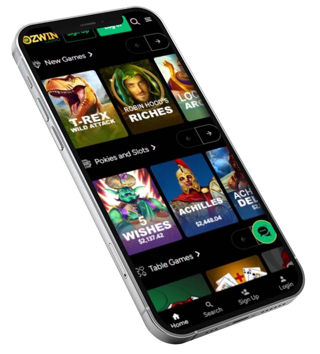 ozwin casino app download